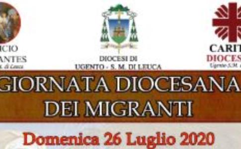 GIORNATA DIOCESANA DEI MIGRANTI - Domenica 26 luglio 2020