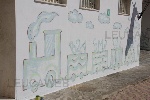 lavori scuola leuca -gli affreschi di irene - foto francesco vallo