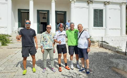 Ciclismo, tappa a Leuca per l'Adriatic Marathon 2020