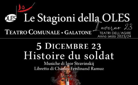 'Histoire du soldat' 5 dicembre Galatone