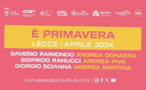 Dal 9 al 24 aprile - Sigfrido Ranucci, Saverio Raimondo, Andrea Piva, Andrea Donaera, Andrea Martina e Giorgio Scianna a Lecce