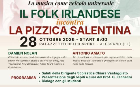 Al “Salvemini” di Alessano la musica internazionale incontra la tradizione salentina