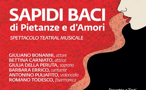 Sapidi Baci. Di pietanze e d'amori - Domenica 8 novembre primo Concerto con Aperitivo al Teatro Paisiello