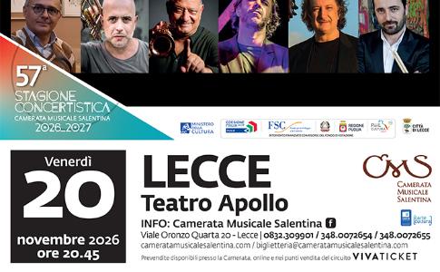 Venerdì 20 Novembre Omaggio a Miles Davis: Round About Miles @ Teatro Apollo, Lecce